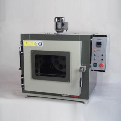 apparatus for determining the thin film volatility of bitumen ASTM D 2872 - EN 12607